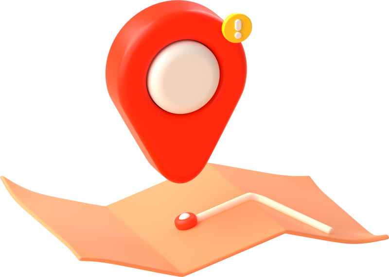 3D location map
