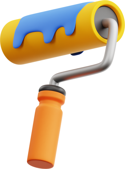 3D Paint Roller